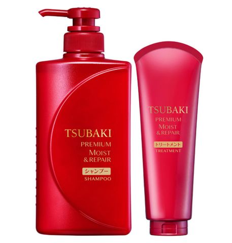 Dầu Gội Tsubaki Premium 490ml + Kem Dưỡng Tóc 200ml - Giải Pháp Chăm Sóc Tóc Khỏe Mạnh, Mềm Mại, Bóng Đẹp