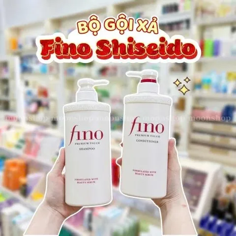 Set gội xã Fino Premium Touch Shiseido Chính Hãng 550ml ( gội và xả)