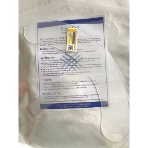 Miếng Dán Mờ Sẹo Phẫu Thuật Ngực Rejuvaskin Scar FX - Chất Liệu Silicone Y Tế, Giúp Cải Thiện Vết Sẹo Mới Và Cũ