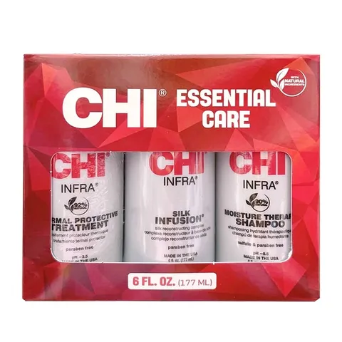 Bộ Chăm Sóc Tóc Hư Tổn ThermaCare - Gội + Xả + Dưỡng Tóc Chi Thermal Care Kit 3 Sản Phẩm 177ml *3