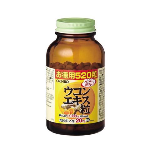 Viên uống nghệ mùa thu Orihiro Ukon Extract Japan 520 viên