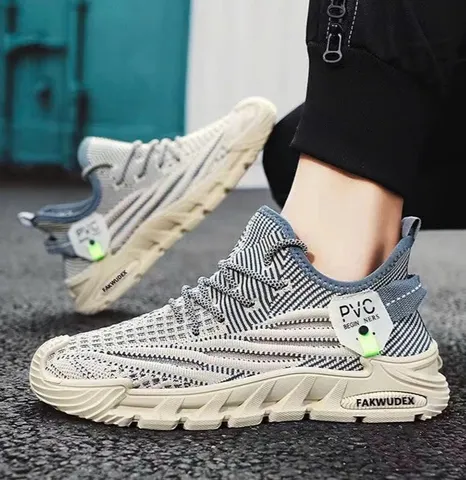 Giày Nam Thể Thao Sneaker CAHHRRN Thoáng Khí Mới - Phong Cách Thời Trang Dễ Phối Đồ Cho Chạy Bộ, Đi Học, Đi Chơi