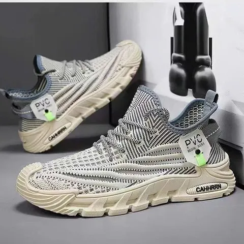 Giày Nam Thể Thao Sneaker CAHHRRN Thoáng Khí Mới - Phong Cách Thời Trang Dễ Phối Đồ Cho Chạy Bộ, Đi Học, Đi Chơi