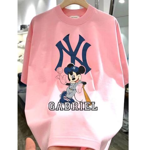 Áo Thun Unisex MIB Kiểu MLB NY - Thiết Kế Streetwear Cao Cấp, Chất Liệu Cotton Mềm Mịn, Phong Cách Hiện Đại Dành Cho Nam Nữ