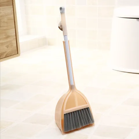 Bộ chổi quét nhà mini cho bé thực hành cuộc sống (combo 3 món chổi quét+cây lau+hót rác ) 334660