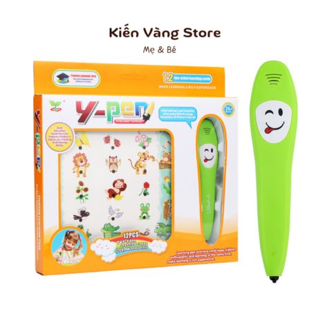 Bộ Bút Đọc Thông Minh Kèm Thẻ Học Tiếng Anh Giáo Dục Sớm Montessories - Trò Chơi Giúp Trẻ Tăng Cường Kỹ Năng Ghi Nhớ