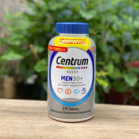 Date 8/25 Vitamin tổng hợp Centrum silver men 50+ 275 viên 334811