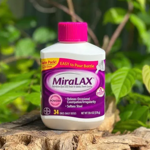 Bột Miralax nhuận tràng hàng Mỹ 334813