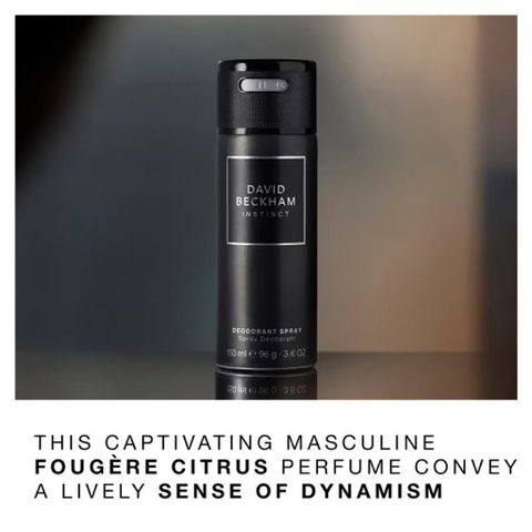 Xịt Khử Mùi David Beckham Instinct 150ml - Nước Hoa Chính Hãng Dành Cho Nam Giới, Hương Thơm Tươi Mát, Phong Cách Thể Thao
