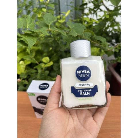 Dưỡng Sau Khi Cạo Râu Nivea For Men 100ml - Giảm Kích Ứng Da, Hấp Thụ Nhanh, An Toàn Cho Da Nhạy Cảm