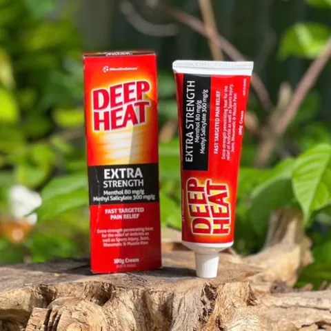 Mẫu mới Gel xoa bóp Mentholatum Extra Strength Deep Heat 100g 334837