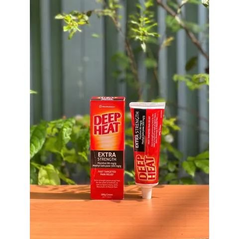 Mẫu mới Gel xoa bóp Mentholatum Extra Strength Deep Heat 100g 334837