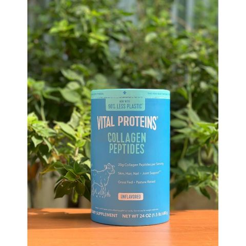 Bột Collagen Vital Proteins Peptides - Hỗ Trợ Sức Khỏe Da, Tóc, Móng và Khớp - Collagen Không Mùi Vị, Từ Bò Ăn Cỏ