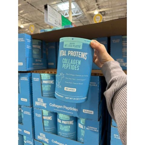 Bột Collagen Vital Proteins Peptides - Hỗ Trợ Sức Khỏe Da, Tóc, Móng và Khớp - Collagen Không Mùi Vị, Từ Bò Ăn Cỏ