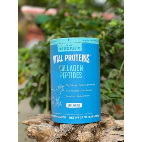 Bột Collagen Vital Proteins Peptides - Hỗ Trợ Sức Khỏe Da, Tóc, Móng và Khớp - Collagen Không Mùi Vị, Từ Bò Ăn Cỏ