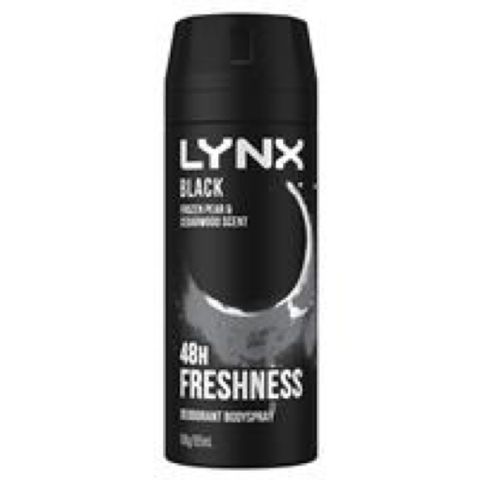 Xịt Khử Mùi Lynx Black 165ml Hàng Úc - Deodorant Chính Hãng, Mang Lại Cảm Giác Tươi Mát Suốt Cả Ngày