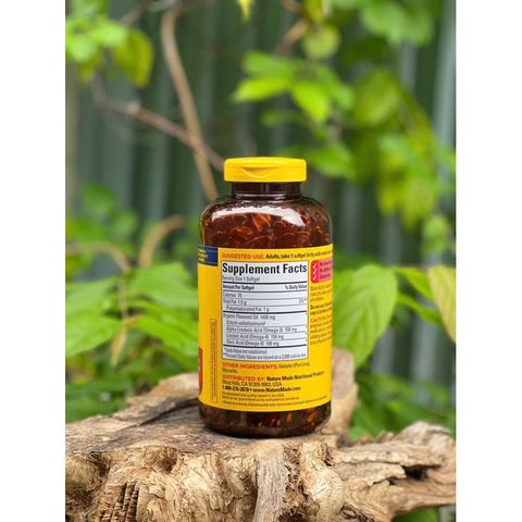 Viên uống Dầu Hạt Lanh Omega 369 Nature Made Flaxseed Oil 1400mg của Mỹ 300 viên 334874