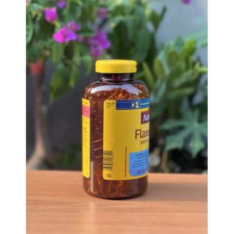 Viên uống Dầu Hạt Lanh Omega 369 Nature Made Flaxseed Oil 1400mg của Mỹ 300 viên 334874