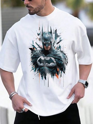 Áo phông Batman Unisex Oversize Thời Trang Streetwear - Hình In Nghệ Thuật DC Comics Cho Fan Siêu Anh Hùng