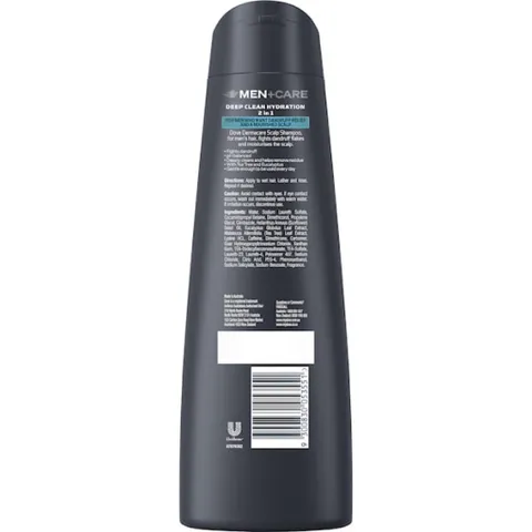 Dầu Gội Gàu Nam Dove Men+Care Dermacare 2 in 1 300mL - Giải Pháp Chăm Sóc Da Đầu Hiệu Quả cho Nam Giới