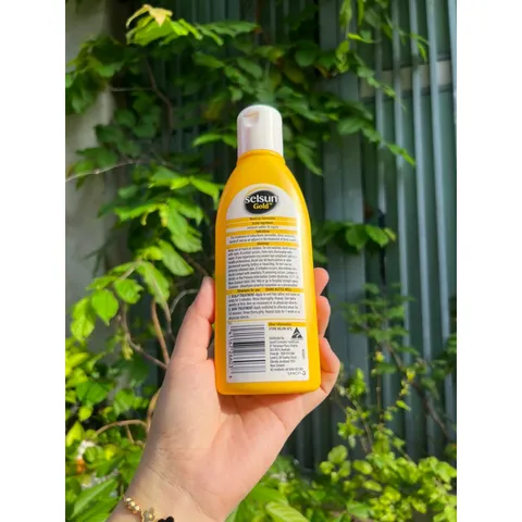 Dầu Gội Selsun Gold 200ml - Kiểm Soát Gàu, Giảm Ngứa, Dưỡng Ẩm Tóc, Hỗ Trợ Điều Trị Viêm Da Đầu, Phù Hợp Tóc Nhuộm, Uốn