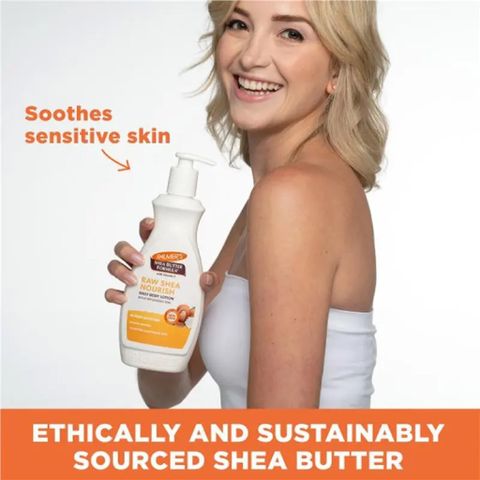 Kem Dưỡng Ẩm Body Palmer's Shea Butter 250ml - Dưỡng Da Chất Lượng Hàng Úc Chính Hãng, Cấp Ẩm Mềm Mại