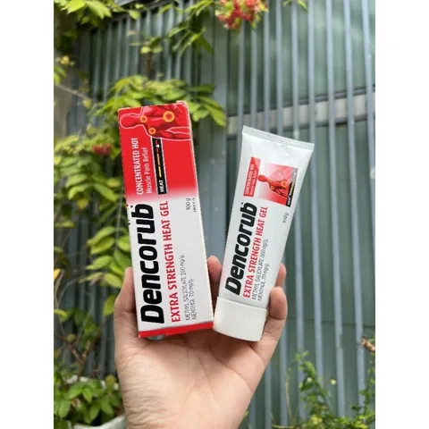 Gel bôi giảm đau xương khớp Dencorub Extra Strength 100g - Giảm đau cơ bắp, chống viêm hiệu quả, thấm nhanh qua da