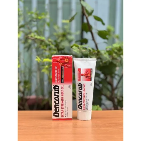 Gel bôi giảm đau xương khớp Dencorub Extra Strength 100g - Giảm đau cơ bắp, chống viêm hiệu quả, thấm nhanh qua da