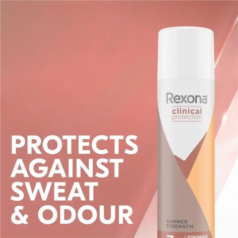 Xịt Khử Mùi Rexona for Women Clinical Protection 180ml - Ngăn Mùi Hiệu Quả 48 Giờ, Dưỡng Ẩm, Mát Lạnh Cho Ngày Hè