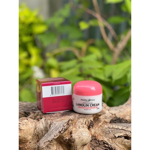 Kem Lanolin Healthy Care với Dầu Hoa Anh Thảo 100g - Kem Dưỡng Ẩm Chuyên Sâu, Chống Lão Hóa, Làn Da Mịn Màng, Tươi Sáng