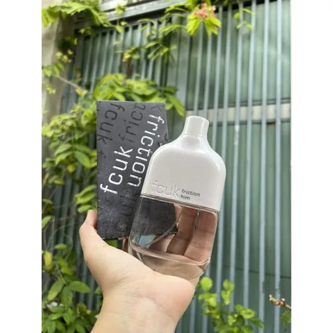 Nước hoa Fcuk Friction Him Eau de Toilette 100ml - Hương Quýt Hồng, Hoa Oải Hương, Sang Trọng cho Nam Giới