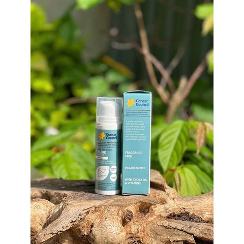 Kem Chống Nắng Cancer Council Invisible Fluid Matte SPF50+ 50ml - Bảo Vệ Da Hàng Ngày, Dành Cho Da Nhạy Cảm, Mỏng Nhẹ, Chống UVB & UVA