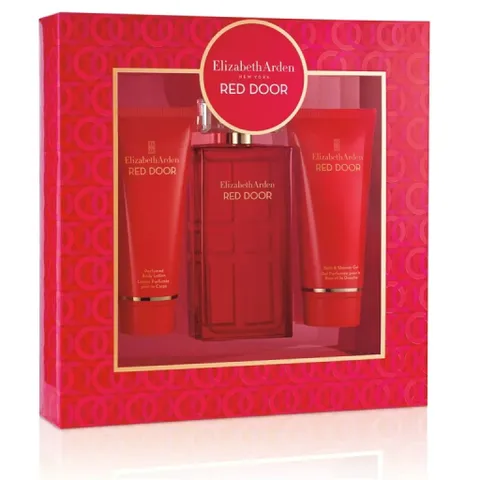 Set Nước hoa nữ Elizabeth Arden Red Door (1 nước hoa 100ml + 1 body lotion 100ml + sữa tắm 100ml) 335134