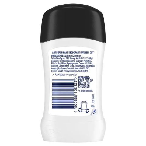 Lăn Khử Mùi Rexona Invisible Dry 48h 42ml - Ngăn Vết Ố Vàng Chính Hãng Từ Úc