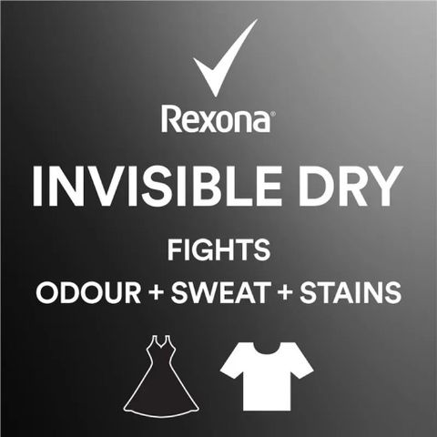 Lăn Khử Mùi Rexona Invisible Dry 48h 42ml - Ngăn Vết Ố Vàng Chính Hãng Từ Úc