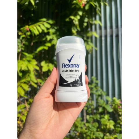 Lăn Khử Mùi Rexona Invisible Dry 48h 42ml - Ngăn Vết Ố Vàng Chính Hãng Từ Úc