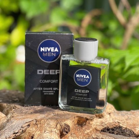 NIVEA Men DEEP Dưỡng Da Sau Cạo Râu 100ml - Lotion Phục Hồi & Kháng Khuẩn Với Hương Gỗ Nam Tính Tươi Mát
