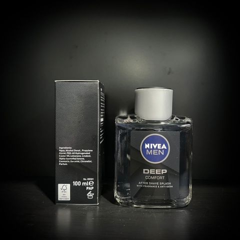 NIVEA Men DEEP Dưỡng Da Sau Cạo Râu 100ml - Lotion Phục Hồi & Kháng Khuẩn Với Hương Gỗ Nam Tính Tươi Mát
