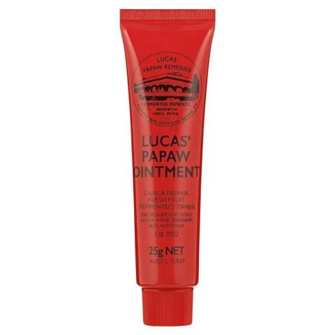 Kem Đa Năng Lucas Papaw Ointment 25g - Dưỡng ẩm, Chống nẻ, Hỗ trợ Chữa Bỏng và Da Nhạy Cảm cho Cả Gia Đình