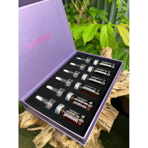 Set Serum Tế Bào Gốc Lanopearl Dr.Gravitac Relaxing Wrinkle Seum Gift Set 6 chai 335193