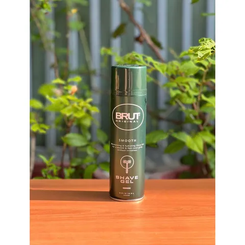 Gel cạo râu Brut Original Ultra Shave Gel 200g - Gel dưỡng ẩm cho nam, hương cam quýt tươi mát, không kích ứng da