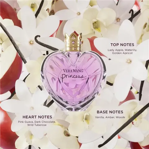 Nước hoa nữ Vera Wang Princess 100ml - Hương thơm thanh lịch, nhẹ nhàng với hương đầu quả mơ, quýt hồng và hoa súng