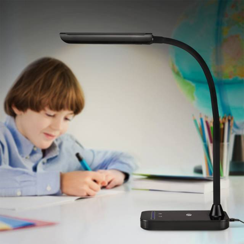 Đèn Học Chống Cận LED Taotronics TT-DL11 - Đèn Bàn Siêu Dịu, 4 Chế Độ Sáng Cho Học Tập Và Nghỉ Ngơi, Bảo Vệ Đôi Mắt
