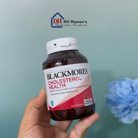 Viên uống giảm hấp thụ cholesterol Blackmores Cholesterol Health 60 viên - Hỗ trợ tim mạch và sức khỏe tổng quát