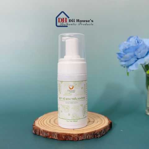 Bọt Vệ Sinh Trầu Không Escoco 100ml - Prebiotic Tự Nhiên Duy Trì Cân Bằng Hệ Vi Sinh Vùng Nhạy Cảm, Mùi Hương Tươi Mát