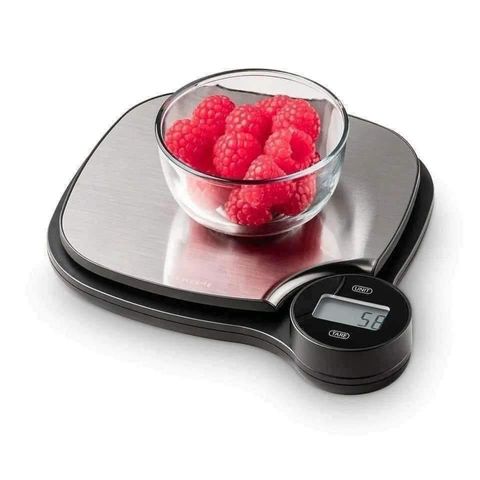 Cân Thực Phẩm Caso Kitchen EcoMaster - Cân Tiểu Ly Không Pin, Màn Hình LCD, Đến 5kg, Thân Thiện Môi Trường