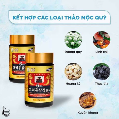 Cao hồng Hàn Quốc Korea 6 years 365 240g ( tách set) 327083