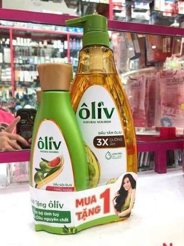 Dầu tắm Oliv Sáng Da 650ml Kèm 250ml - Giải Pháp Dưỡng Ẩm Từ Thiên Nhiên Cho Làn Da Khỏe Mạnh, Mịn Màng