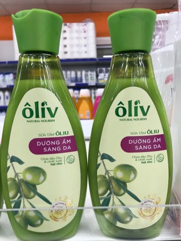 Dầu tắm Oliv -Giữ ẩm mềm mịn 250ml ( lẻ )