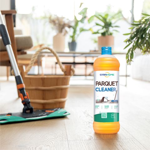 Nước Lau Sàn Gỗ Đậm Đặc Stanhome 1000ml - Sản Phẩm Từ Tự Nhiên, Không Gây Trơn Trượt, Hương Gỗ Tinh Tế